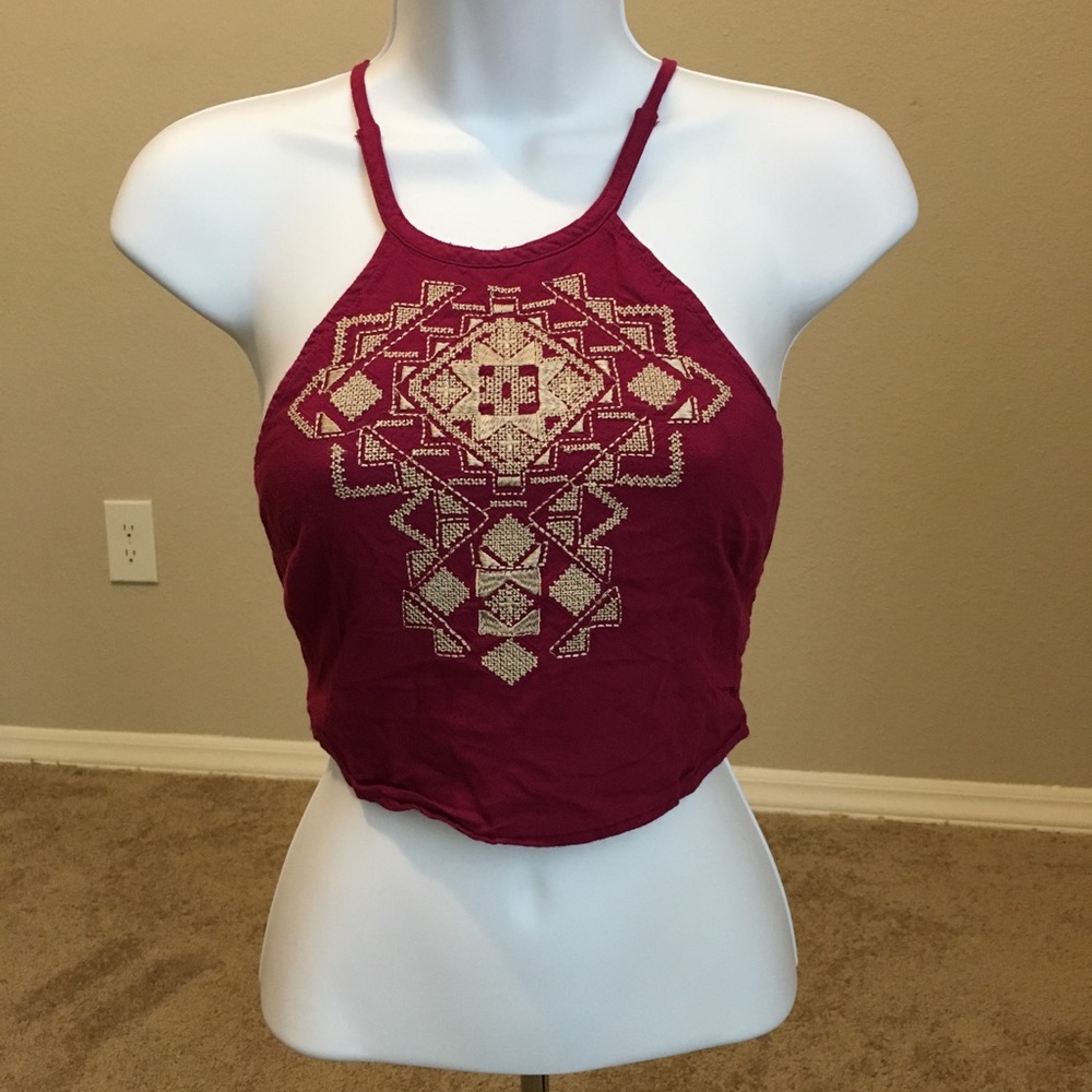 Hollister Racerback Crop Top